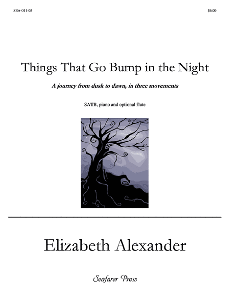 Things That Go Bump in the Night 4-Part scores gallery preview page 1
