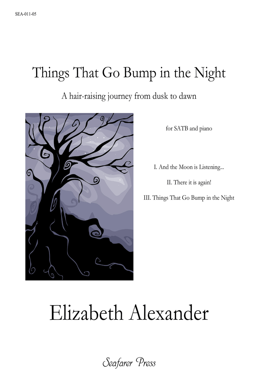 Things That Go Bump in the Night 4-Part scores gallery preview page 2