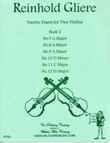 Twelve Duets for tow Violins, Book 2, (#'s 7-12)