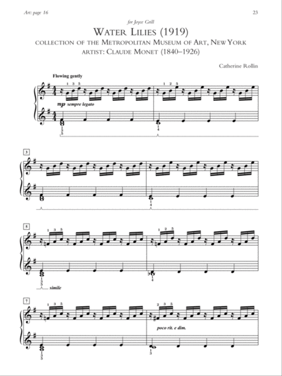 Museum Masterpieces, Book 3 Piano Solo scores gallery preview page 6