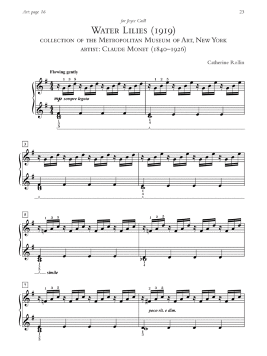 Museum Masterpieces, Book 3 Piano Solo scores gallery preview page 10