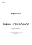 Fantasy for four horns