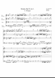 Sonata for 2 alto recorders, oboe and basso continuo, Opus 22, no.1, F major
