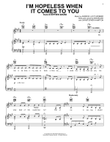 I'm Hopeless When It Comes To You (from Stephen Ward)