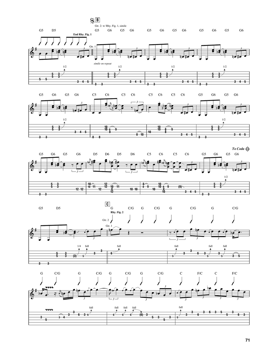 Wash Out Wash Out Acoustic Guitar scores gallery preview page 2