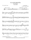 El Gato Montés (The Wild Cat) - Bb Contra Bass Clarinet