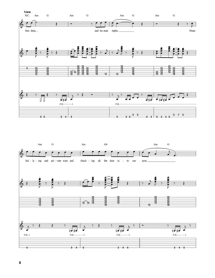 Rock And A Hard Place Rock And A Hard Place Acoustic Guitar scores gallery preview page 6