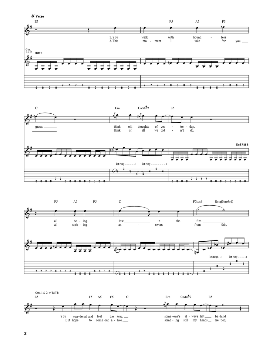 Ember City Ember City Acoustic Guitar scores gallery preview page 2