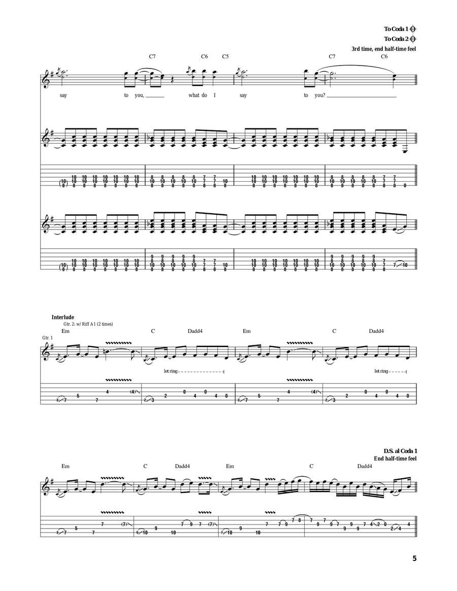 Ember City Ember City Acoustic Guitar scores gallery preview page 5
