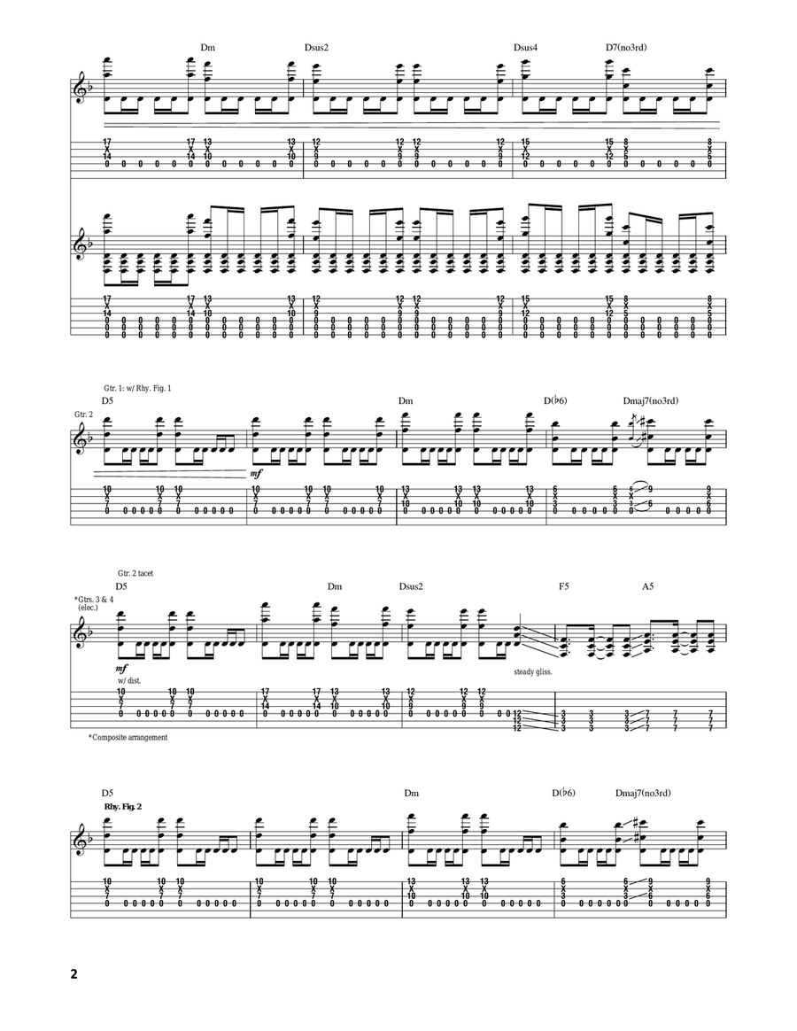 Tread Lightly Tread Lightly Acoustic Guitar scores gallery preview page 2