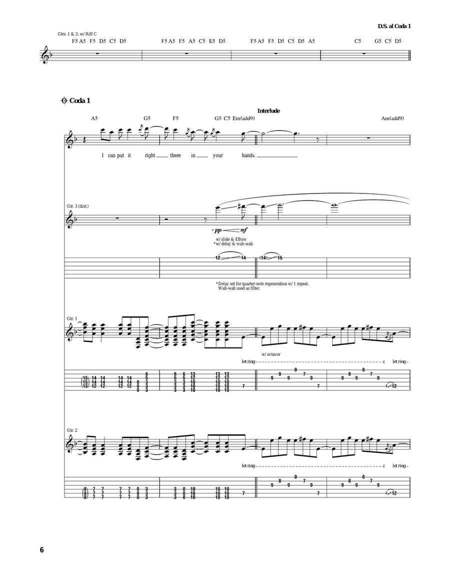 The Motherload The Motherload Acoustic Guitar scores gallery preview page 6