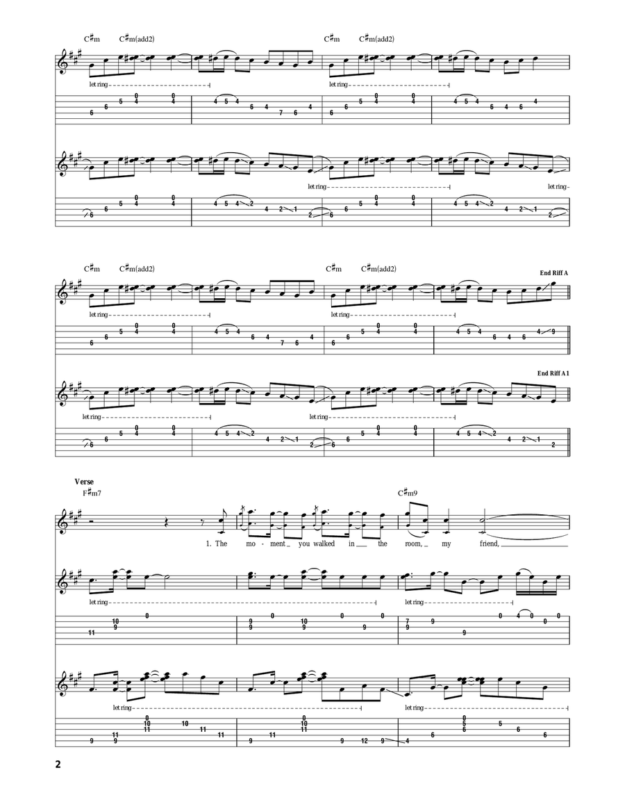 Asleep In The Deep Asleep In The Deep Acoustic Guitar scores gallery preview page 2