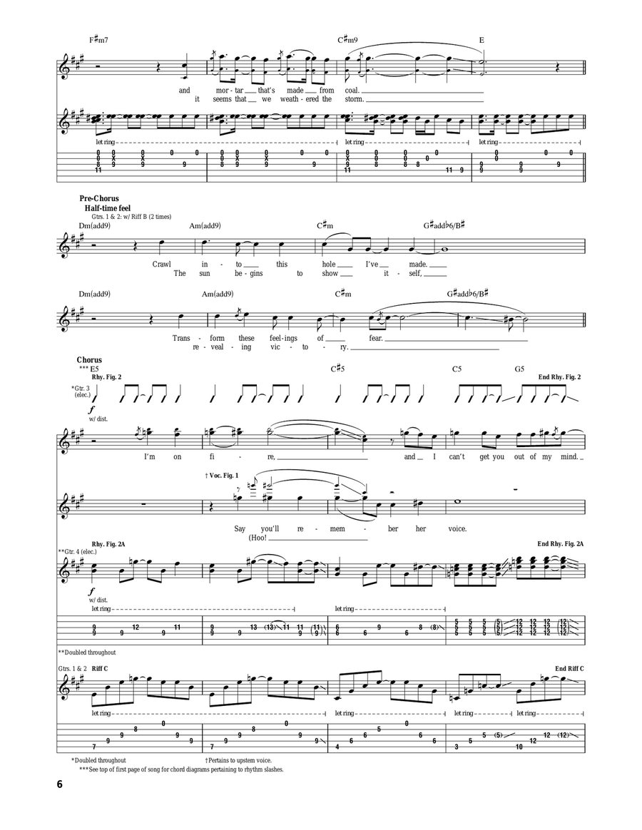 Asleep In The Deep Asleep In The Deep Acoustic Guitar scores gallery preview page 6