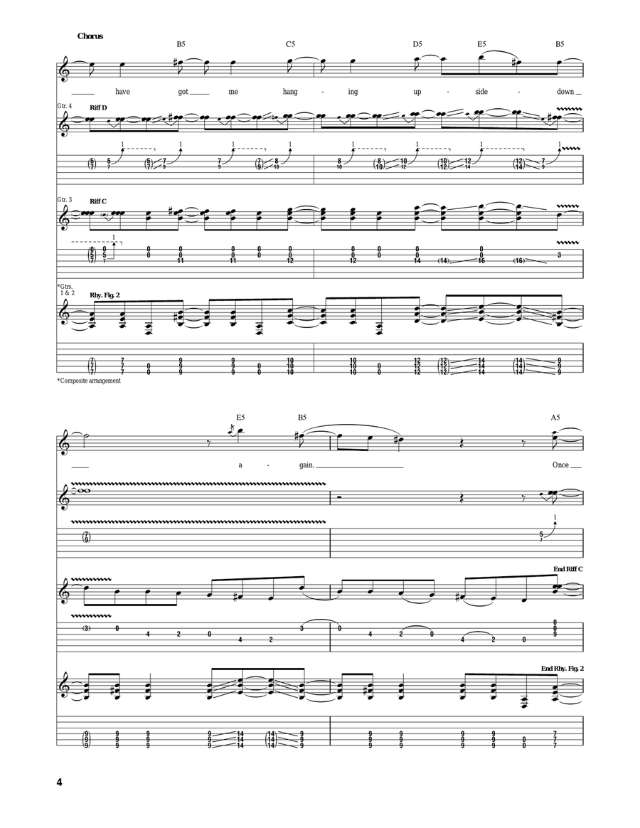 Once More 'Round The Sun Once More 'Round The Sun Acoustic Guitar scores gallery preview page 4