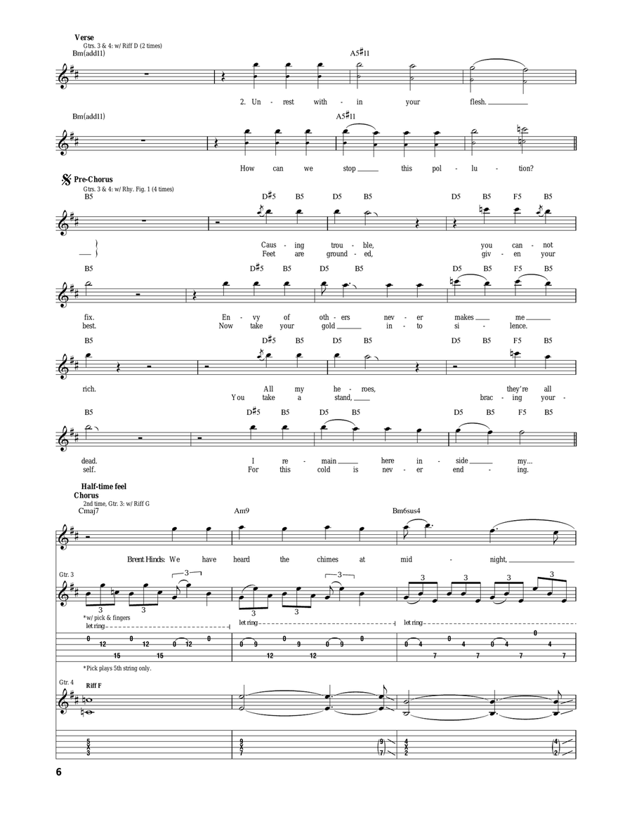 Chimes At Midnight Chimes At Midnight Acoustic Guitar scores gallery preview page 6