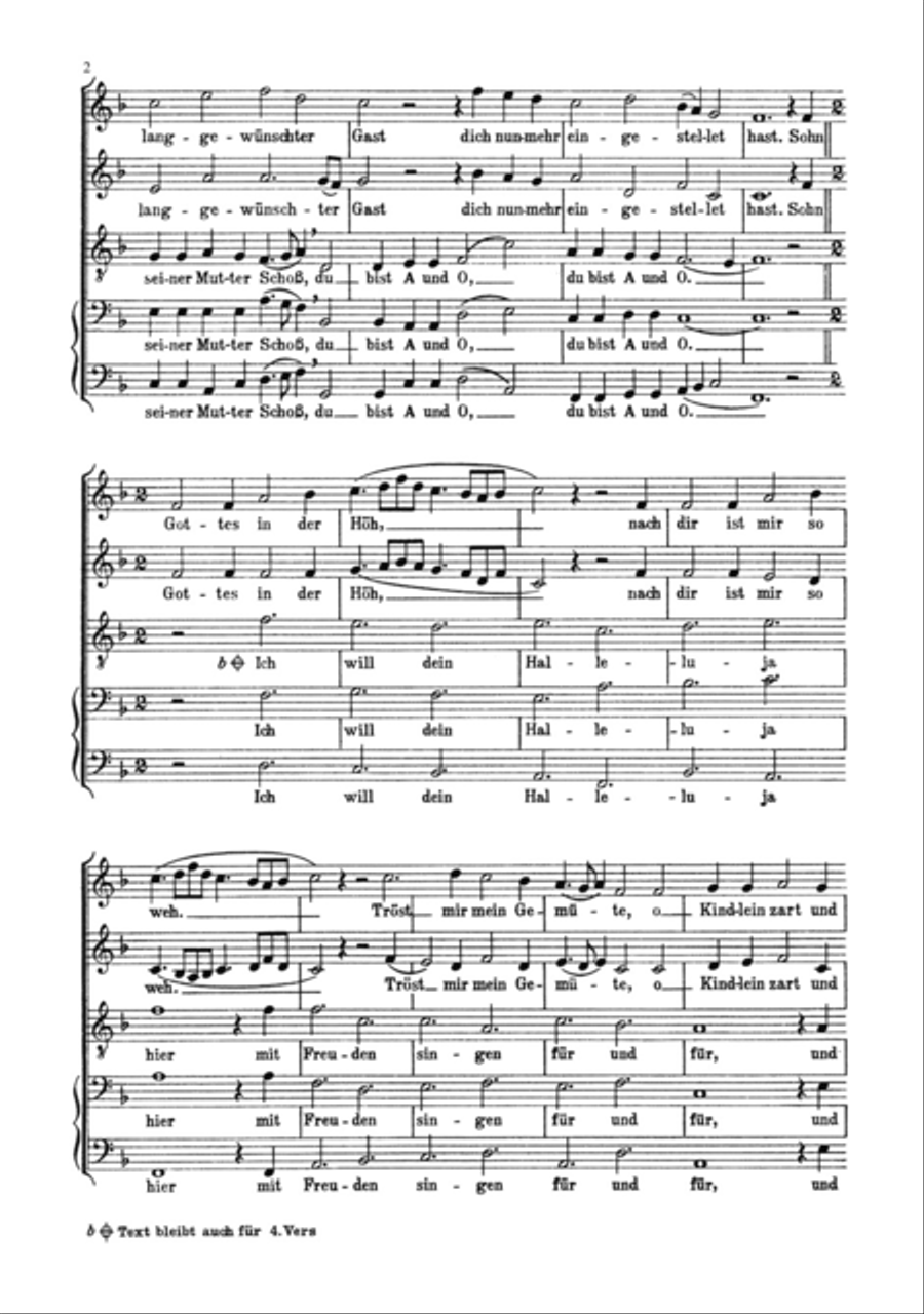 Heidelberger Chorblätter no. 11 4-Part scores gallery preview page 2