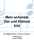 Mein schonste Zier und Kleinod bist
