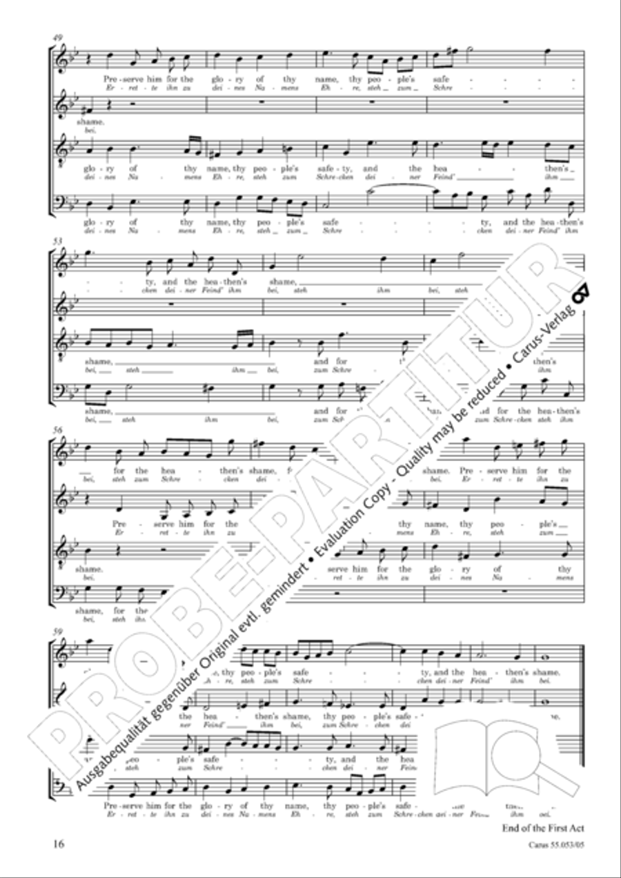 Saul Saul SSATB scores gallery preview page 17