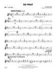 So What - Part 1 - Eb Alto Sax