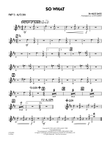 So What - Part 2 - Eb Alto Sax
