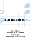 Bist du beir mir