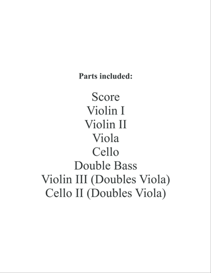 Joyful Joyful We Adore Thee (Ode to Joy) String Quartet scores gallery preview page 2