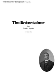 Scott Joplin - The Entertainer