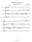 This Day is So Joyous - Trombone Quartet