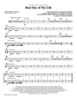 Best Day of My Life - Percussion
