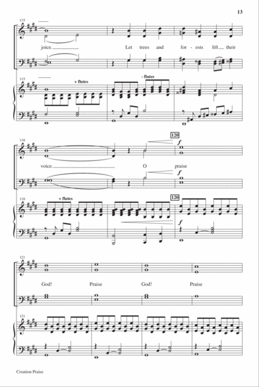 Creation Praise Creation Praise 4-Part scores gallery preview page 14