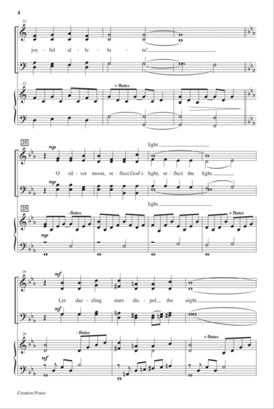 Creation Praise Creation Praise 4-Part scores gallery preview page 5
