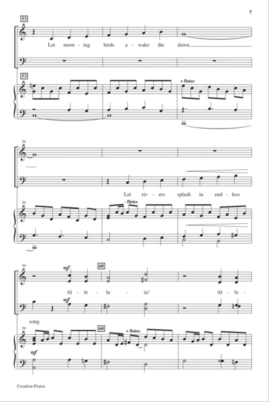 Creation Praise Creation Praise 4-Part scores gallery preview page 8