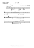 Johann Sebastian Bach/Wehage, Air in D from the Third orchestral suite, BWV 1068 arranged for concer