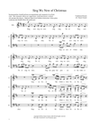 Sing We Now of Christmas