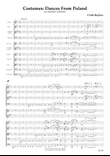 Polish Dances - score and parts