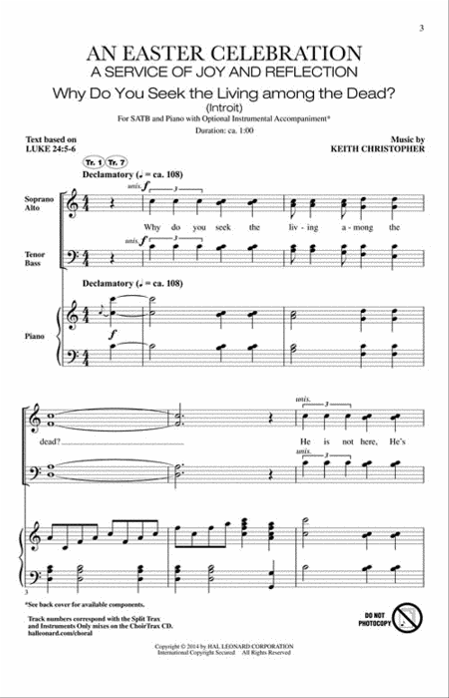 An Easter Celebration Choir scores gallery preview page 2