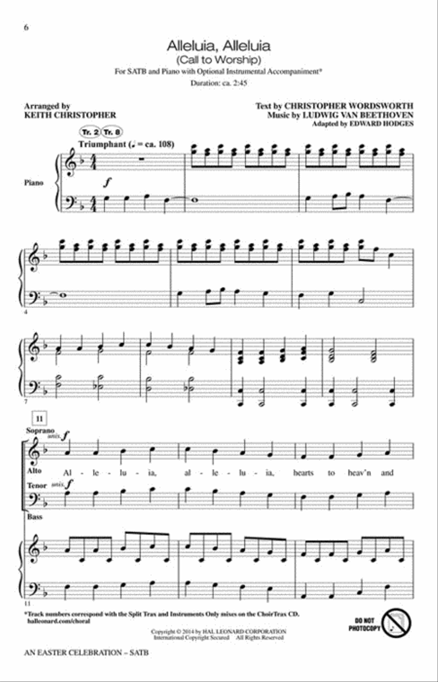 An Easter Celebration Choir scores gallery preview page 3