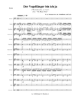Der Vogelfanger from The Magic Flute for Concert Band and Baritone voice