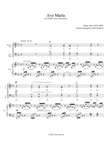 Ave Maria (SATB)
