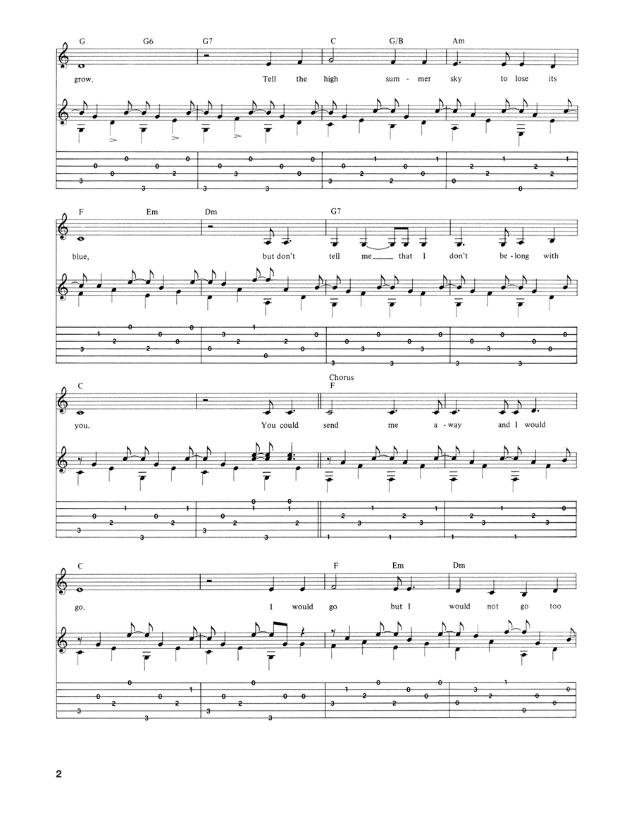 Home To Me (Is Anywhere You Are) Acoustic Guitar scores gallery preview page 2