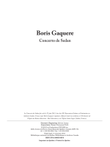 Concerto de Sedan