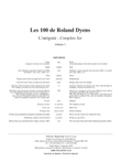 Les 100 de Roland Dyens - L’intégrale, vol. 1