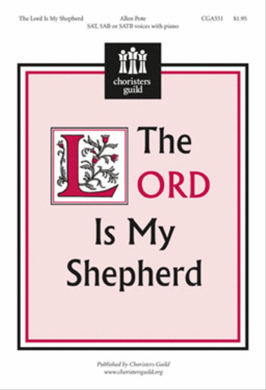 The Lord Is My Shepherd - Orchestral Score and Parts Choir scores gallery preview page 1