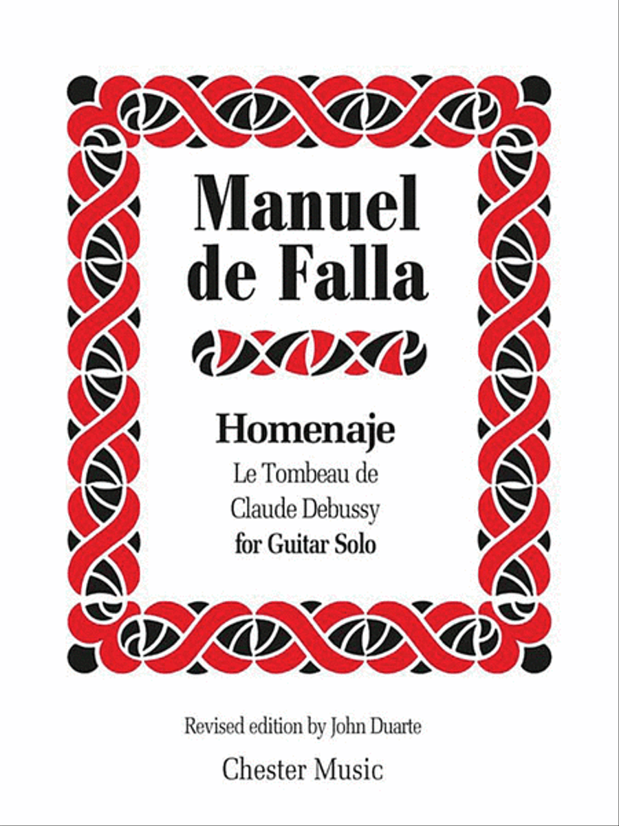 Homenaje: Le Tombeau de Claude Debussy – Revised Edition Acoustic Guitar scores gallery preview page 1