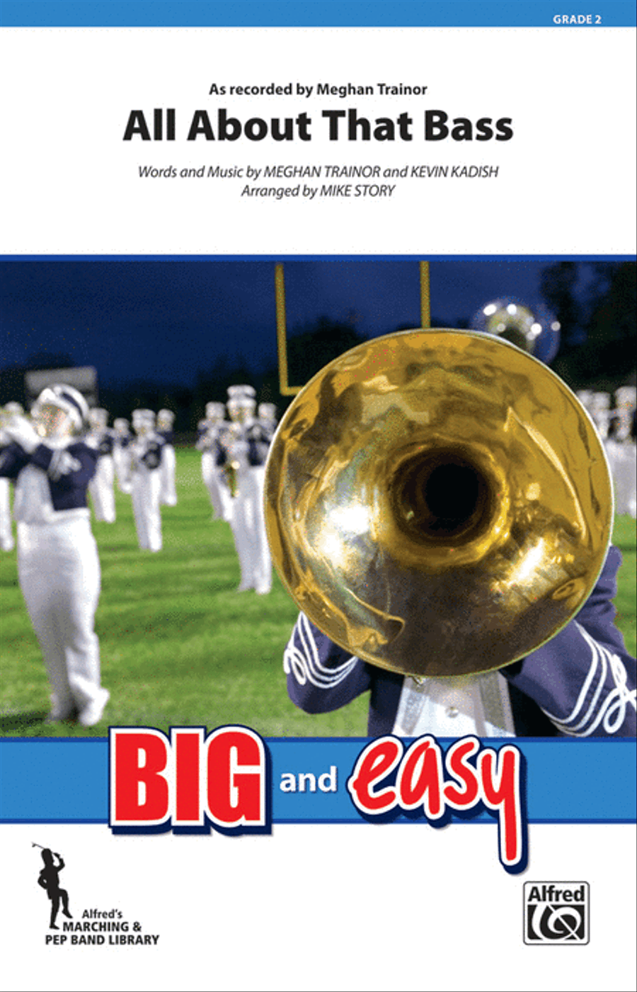 All About That Bass All About That Bass Marching Band scores gallery preview page 1