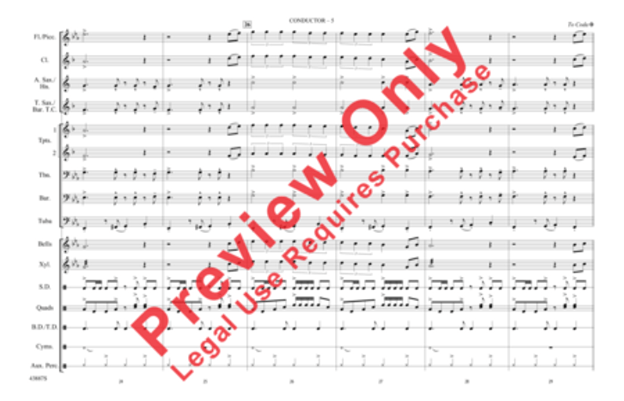 All About That Bass All About That Bass Marching Band scores gallery preview page 6