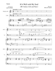 IT IS WELL WITH MY SOUL (Trio - Bb Clarinet, Cello, Piano with Score and Parts)
