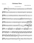 Christmas Three for SATB Sax Quartet