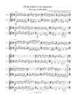 Of the Father's Love Begotten - violin duet