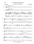 IT IS WELL WITH MY SOUL (Trio - French Horn, Cello, Piano with Score and Parts)